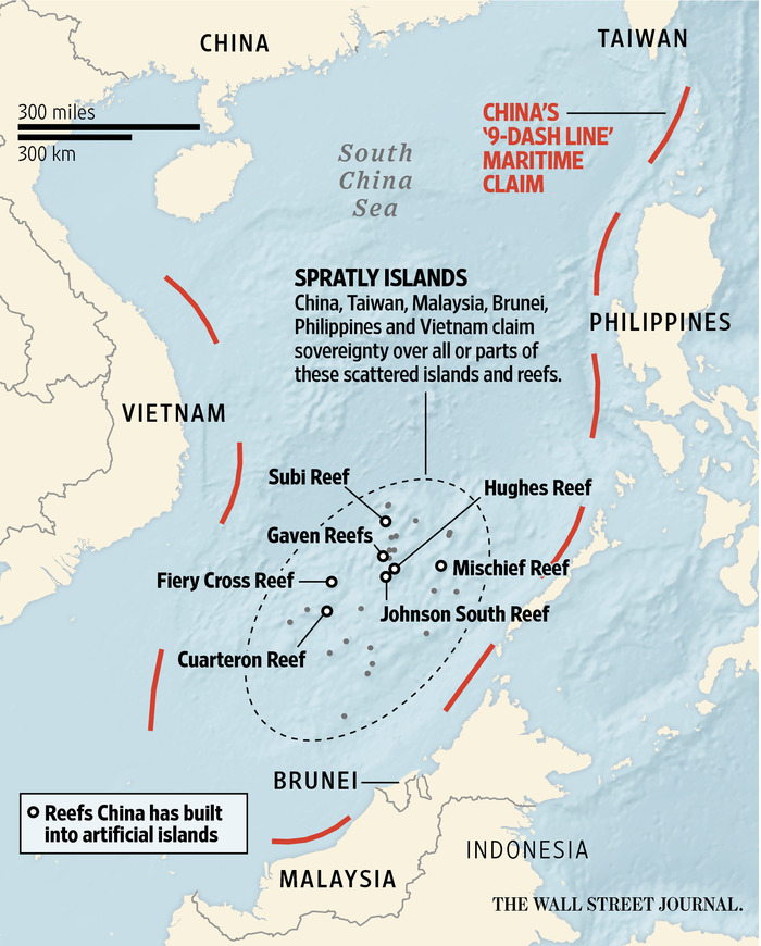 Pentagon Says China Has Stepped Up Land Reclamation in South China Sea